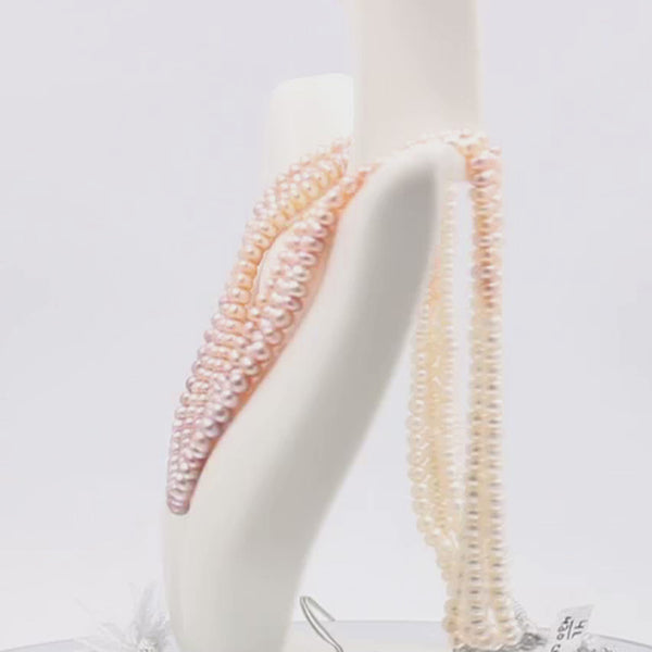 Fresh Water Shaded Pearl Necklace 
