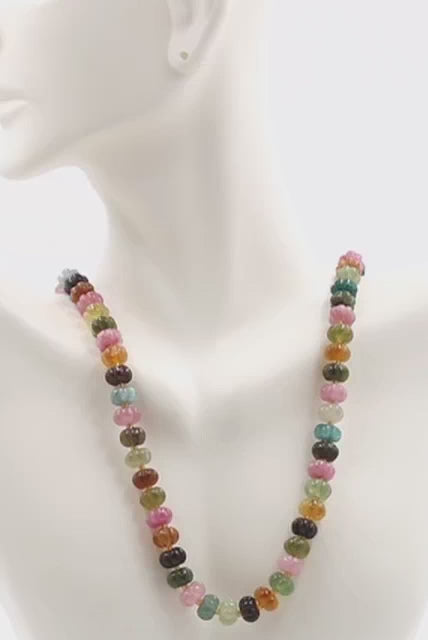 Jade Beaded Layered Necklace 