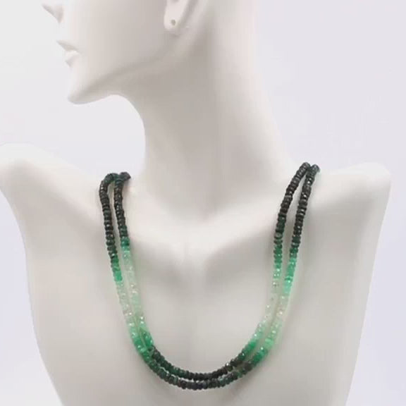 Natural Emerald Necklace 
