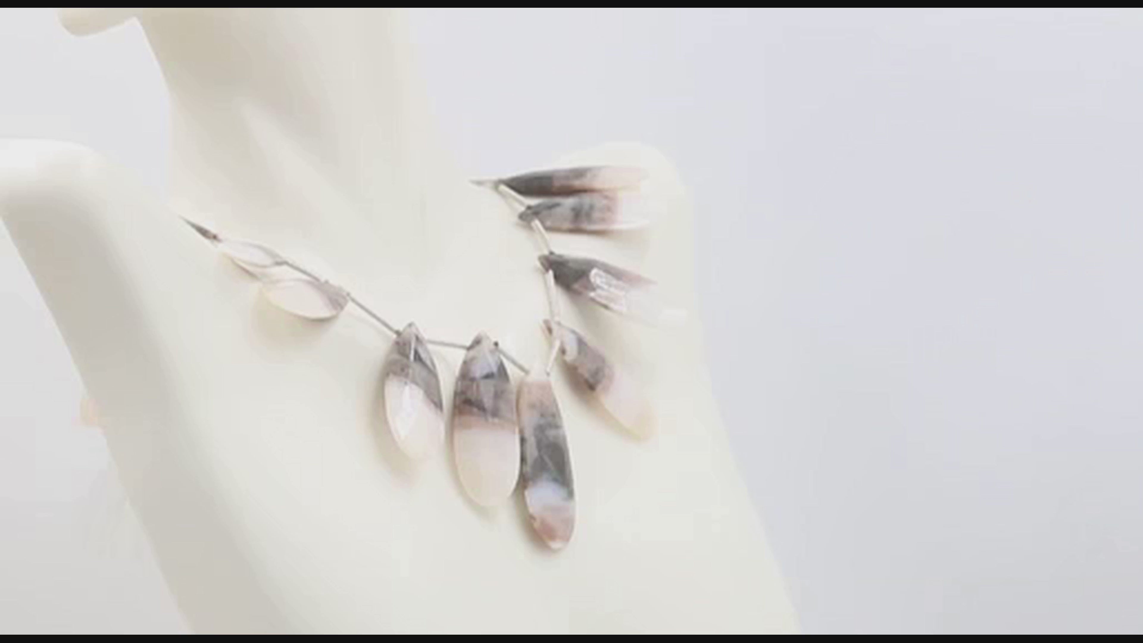 Briolette Pear Shape necklace