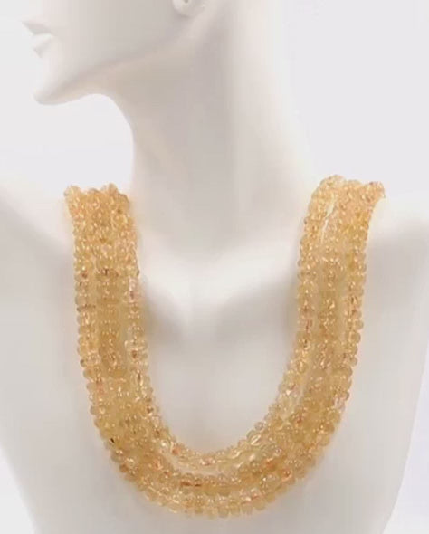 MultiStrand Quartz Necklace