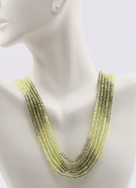 Multi Color Beaded Necklace