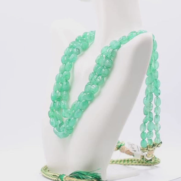 Green Gemstone Necklace 