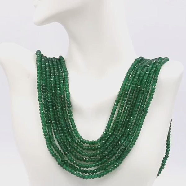 Green Quartz Necklace - Taj Mahal Gems