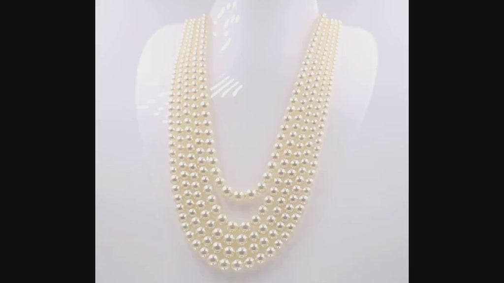 Swarovski Pearl Necklace video