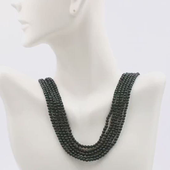 Green Jade Quartz Beaded Strands - Taj Mahal Gems