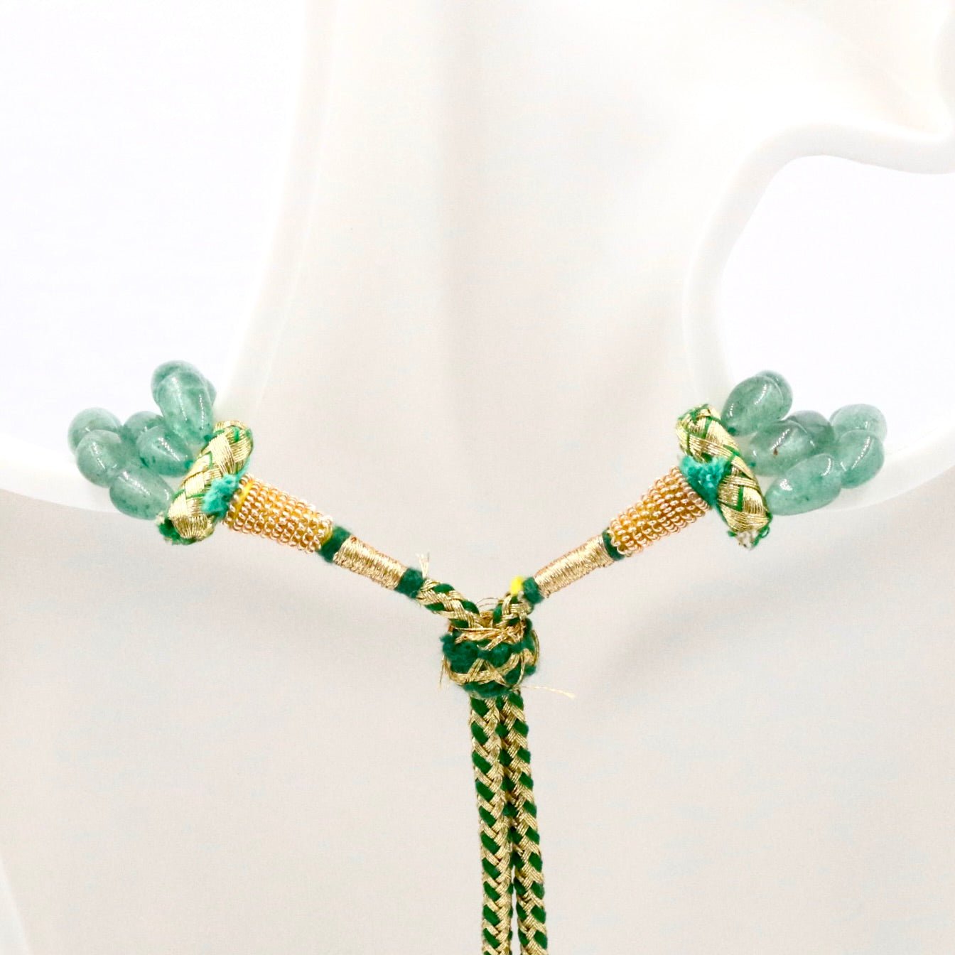 Quartz and Cultured Baroque Pearl Necklace - Taj Mahal Gems