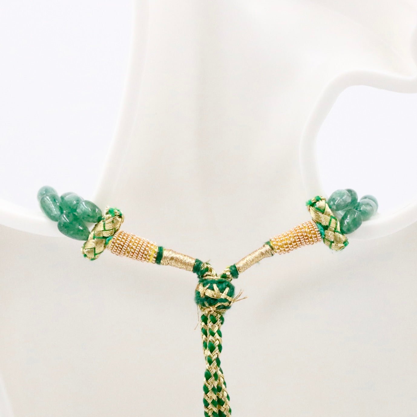 Quartz and Cultured Baroque Pearl Necklace - Taj Mahal Gems