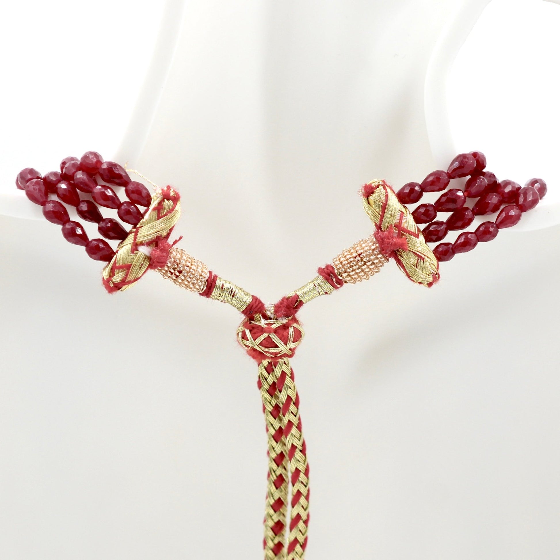 Ruby Briolette Necklace - Taj Mahal Gems