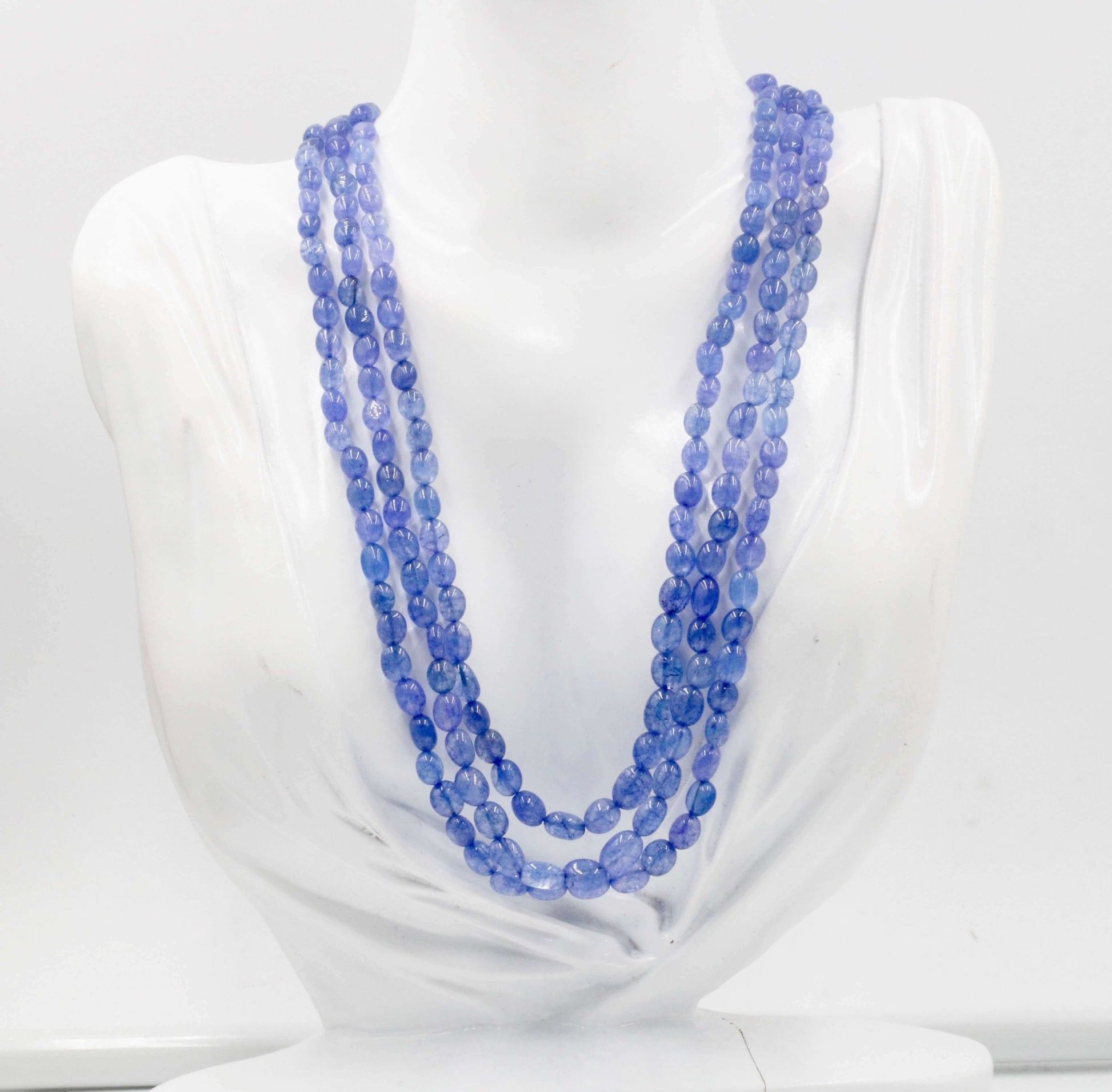 Russian Tanzanite Quartz Necklace - Taj Mahal Gems