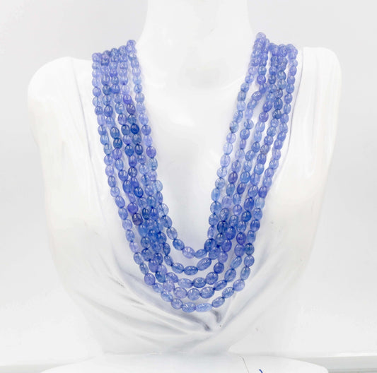 Russian Tanzanite Quartz Necklace - Taj Mahal Gems