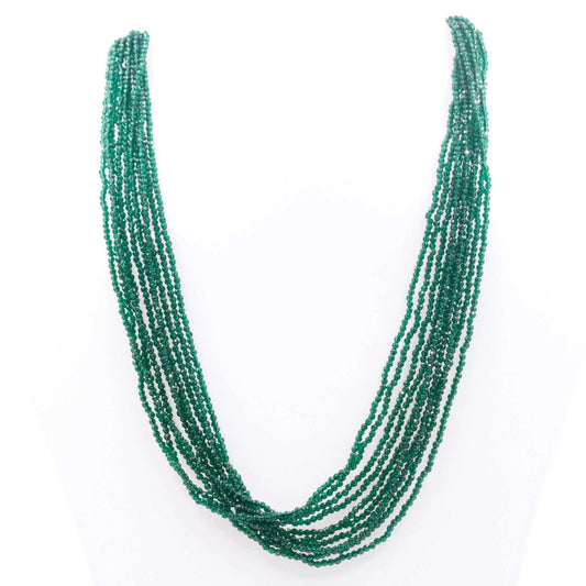 Single Color CZ Gemstone Necklace - Taj Mahal Gems