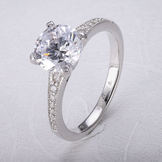 Solitaire Jewelems Stone Ring - Taj Mahal Gems