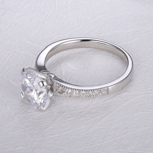 Solitaire Jewelems Stone Ring - Taj Mahal Gems