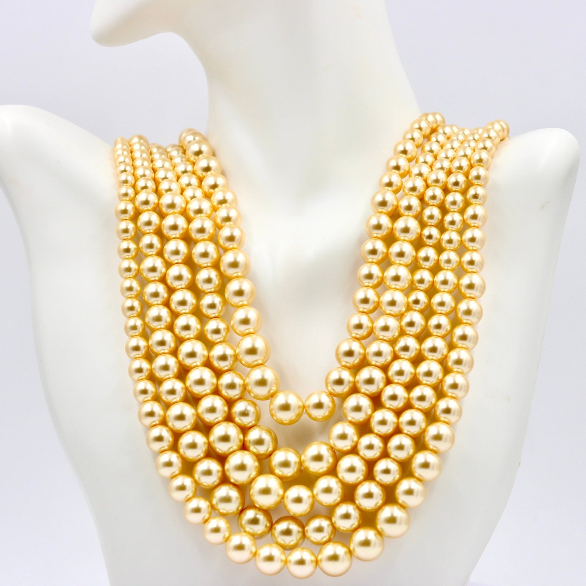 Swarovski Pearl Necklace - Taj Mahal Gems