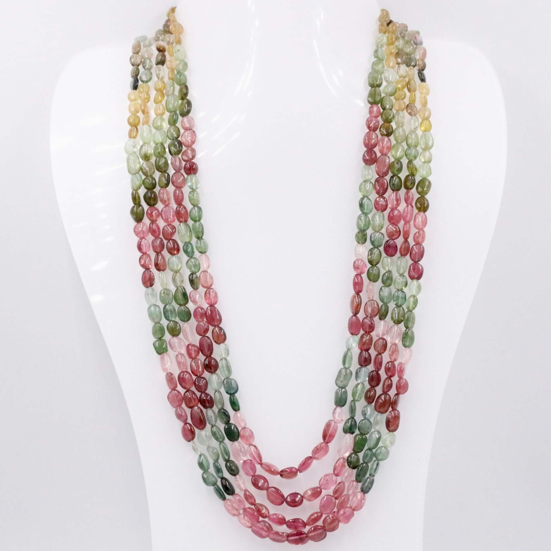 Tourmaline Gemstone Necklace - Taj Mahal Gems