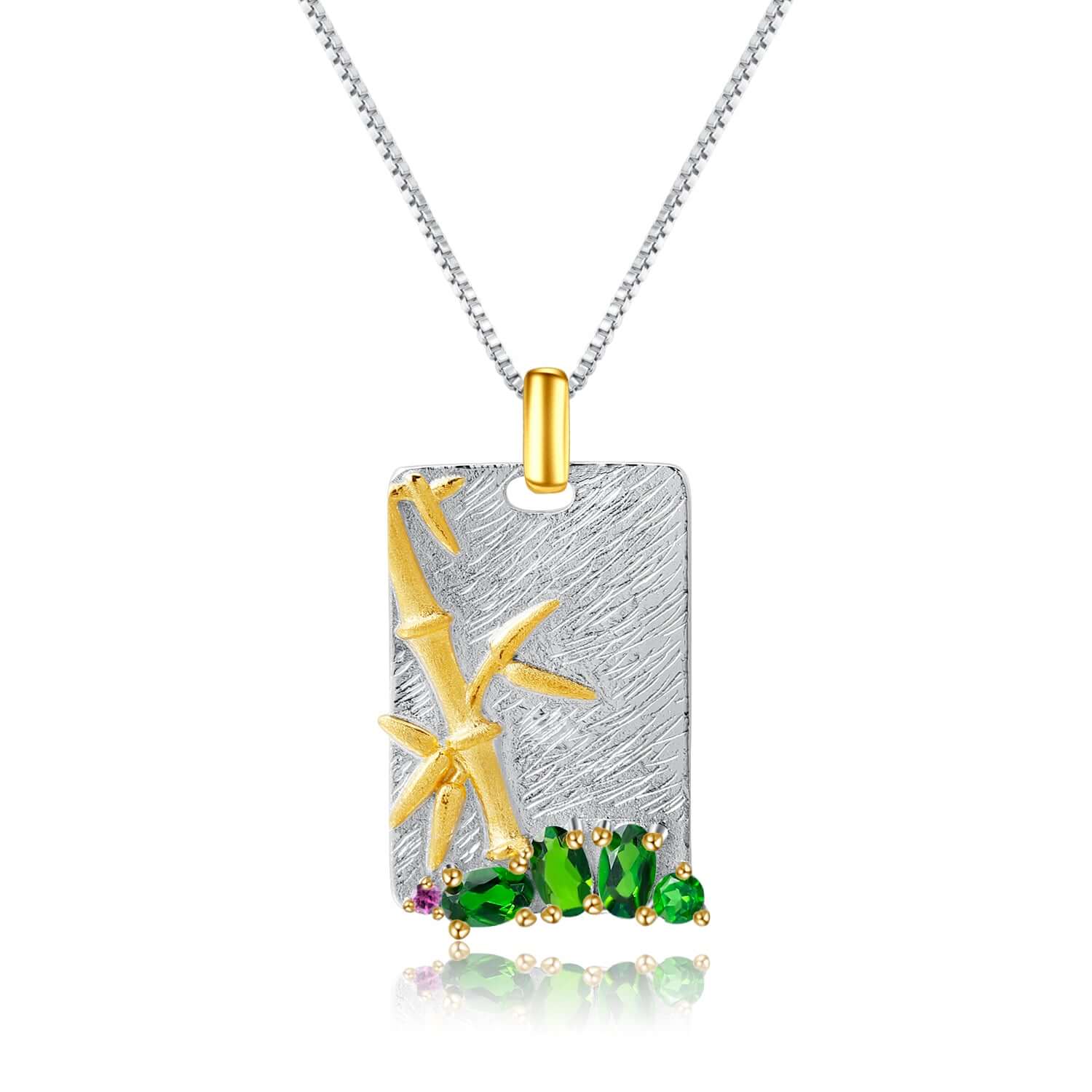 Vintage Bamboo Chain Necklace - Taj Mahal Gems