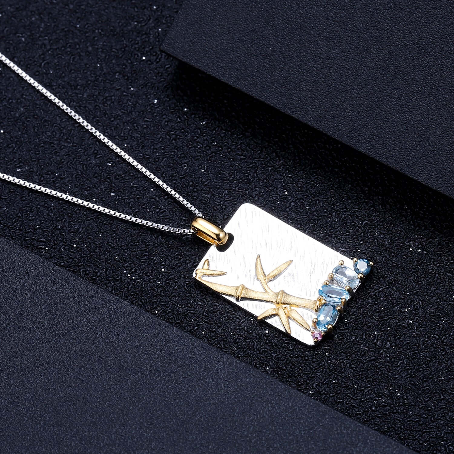 Vintage Bamboo Chain Necklace - Taj Mahal Gems