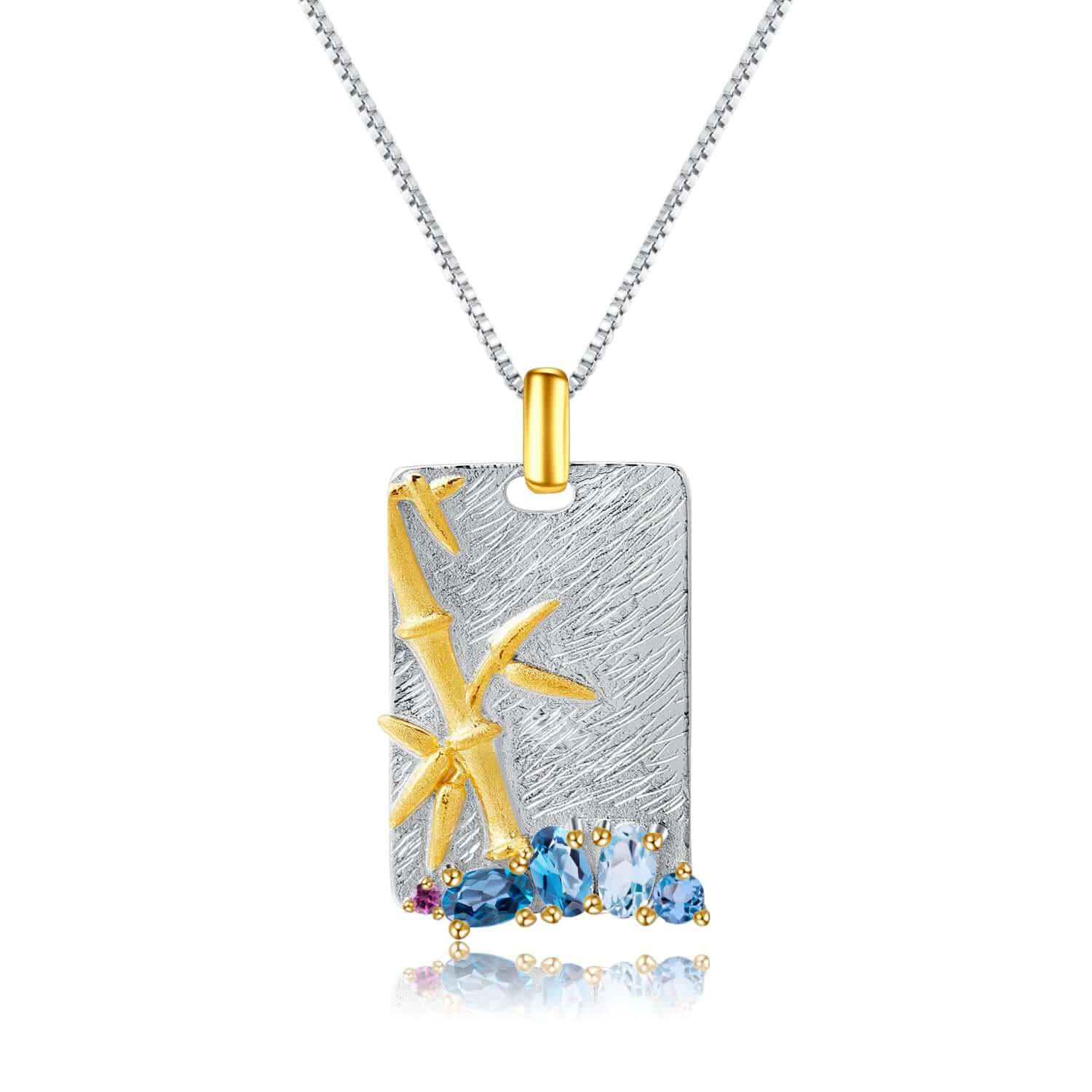 Vintage Bamboo Chain Necklace - Taj Mahal Gems