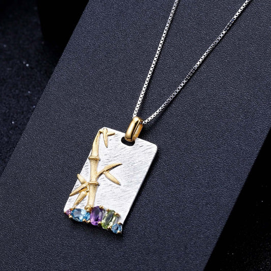 Vintage Bamboo Chain Necklace - Taj Mahal Gems