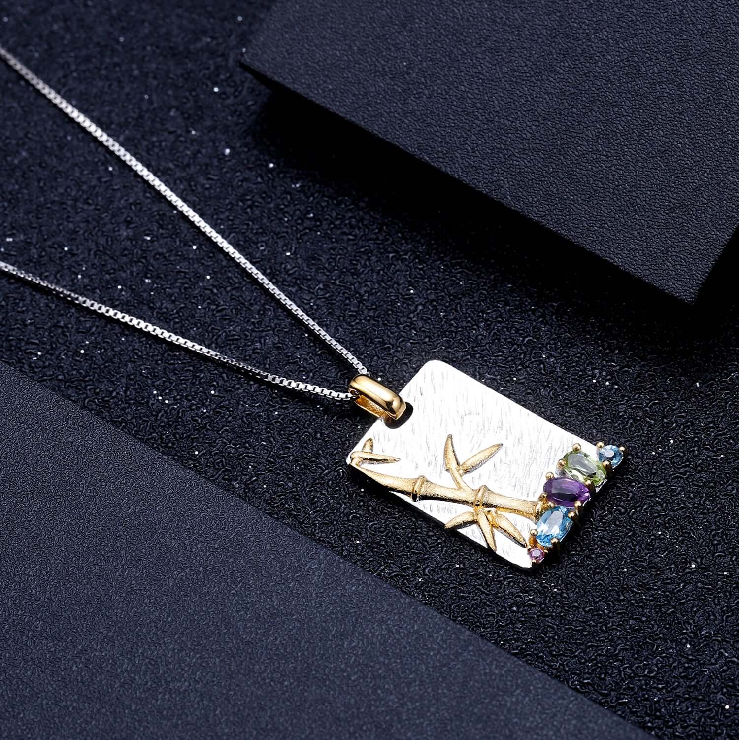 Vintage Bamboo Chain Necklace - Taj Mahal Gems