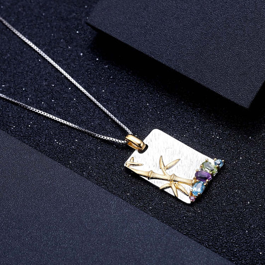 Vintage Bamboo Chain Necklace - Taj Mahal Gems