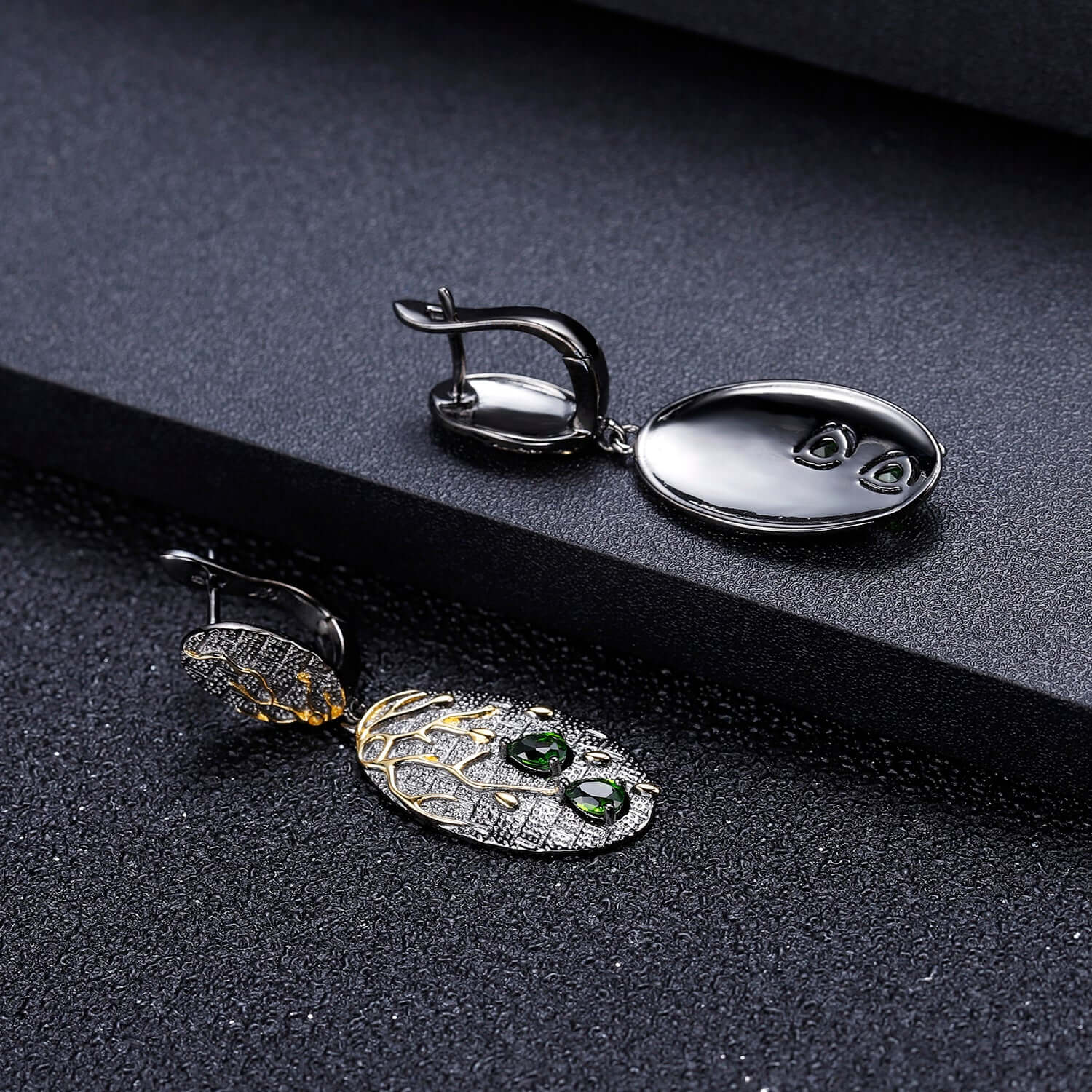 Vintage Drop Earrings - Taj Mahal Gems
