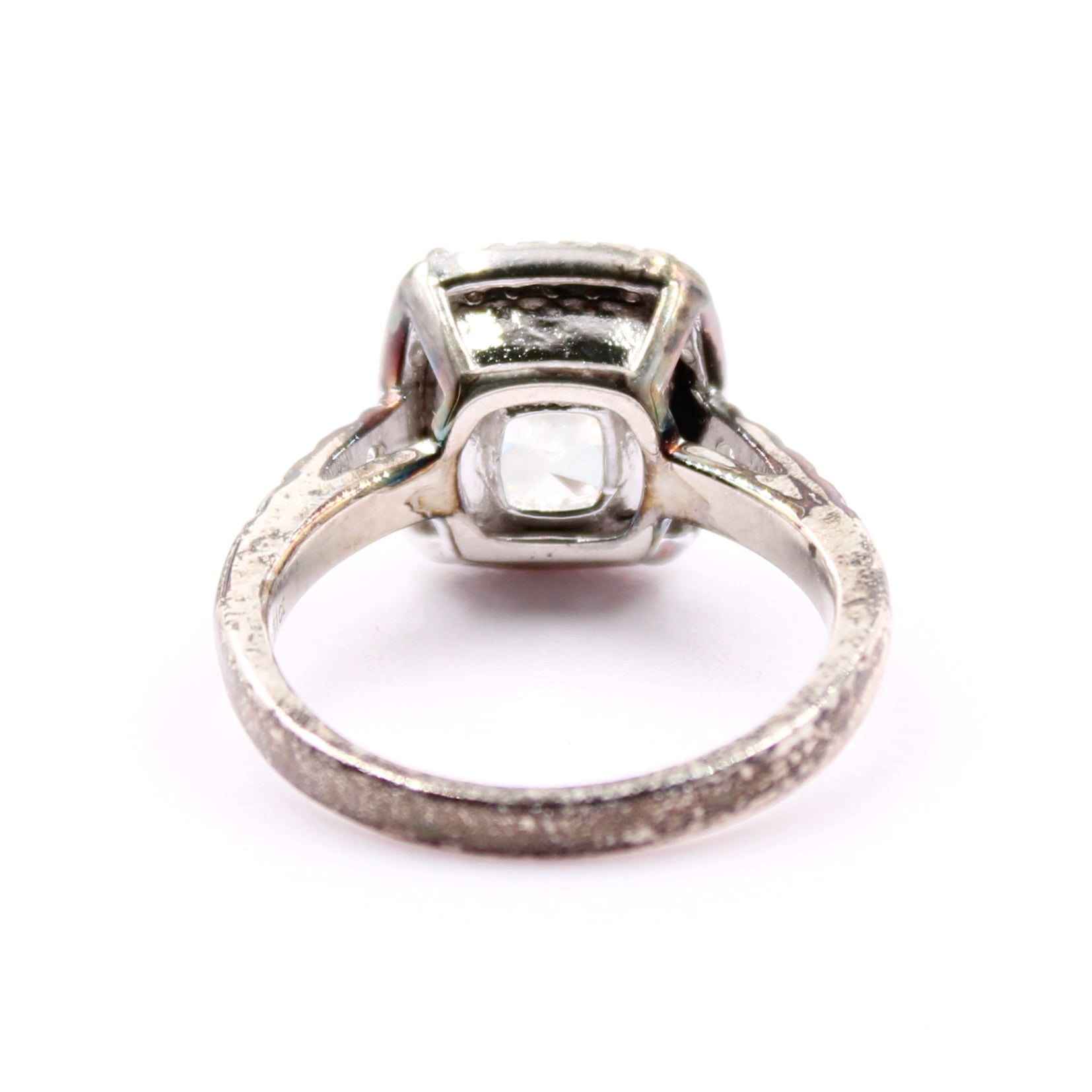 White Cubic Zircon Ring - Taj Mahal Gems