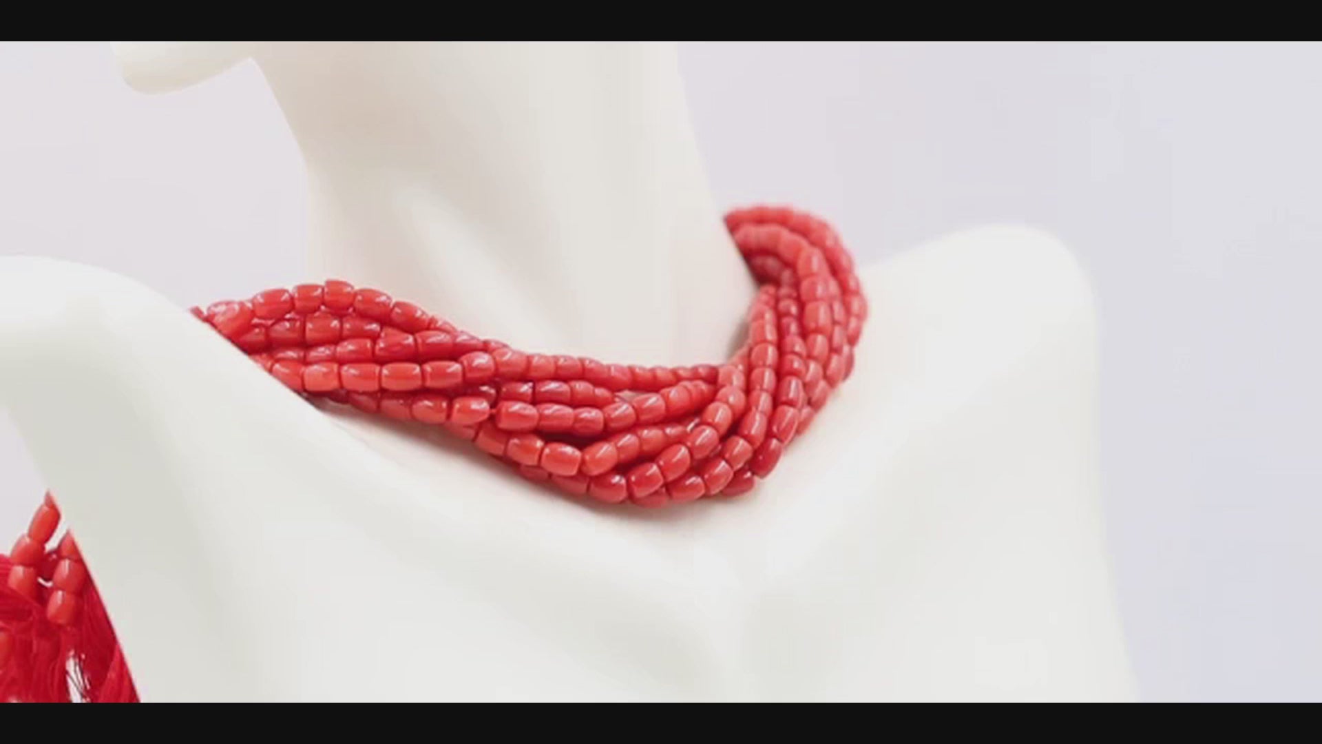 Italian Red Coral Beads Strands - Taj Mahal Gems
