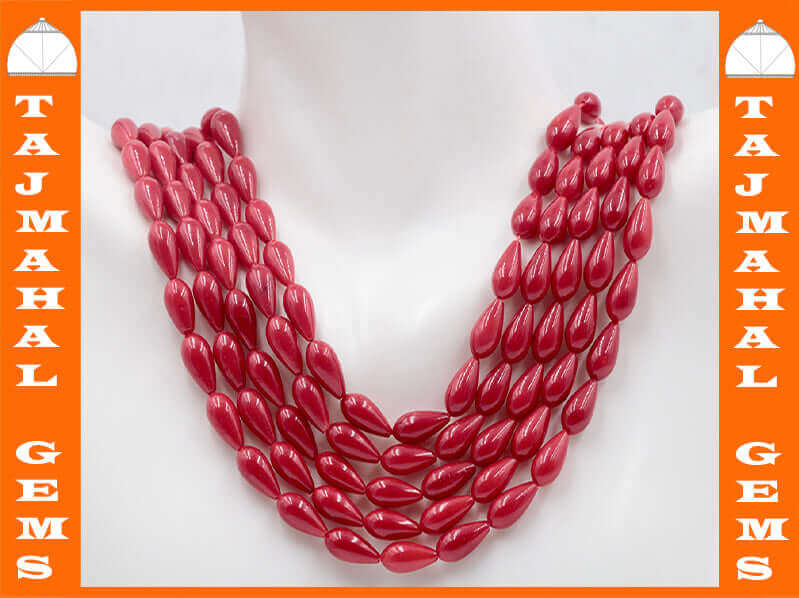 DIY Jewelry Crafting: Antique Natural Red Coral Beads