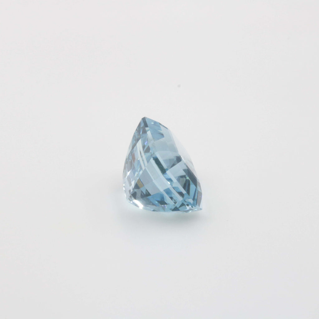 Natural Blue Aquamarine Faceted Gemstone for DIY Jewelry Making