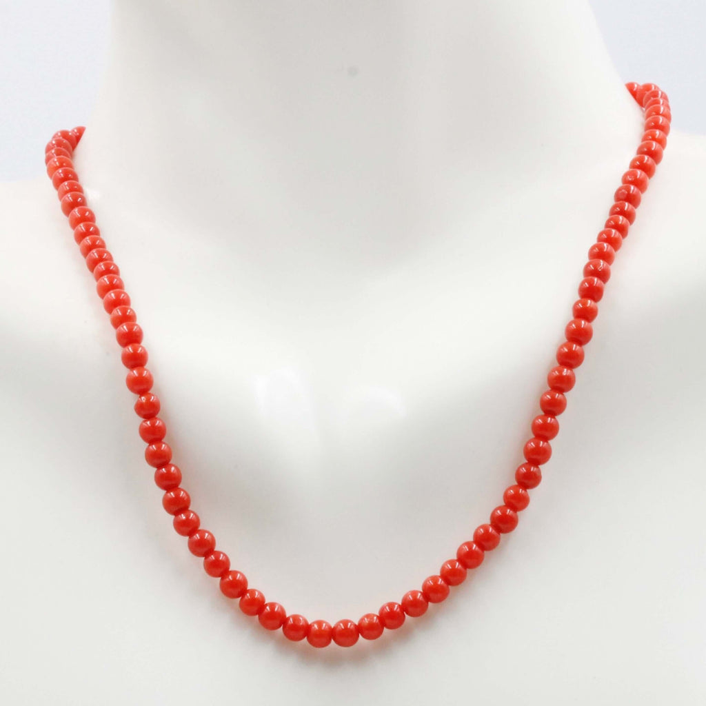 Unprocessed Red Coral Bead Supplies