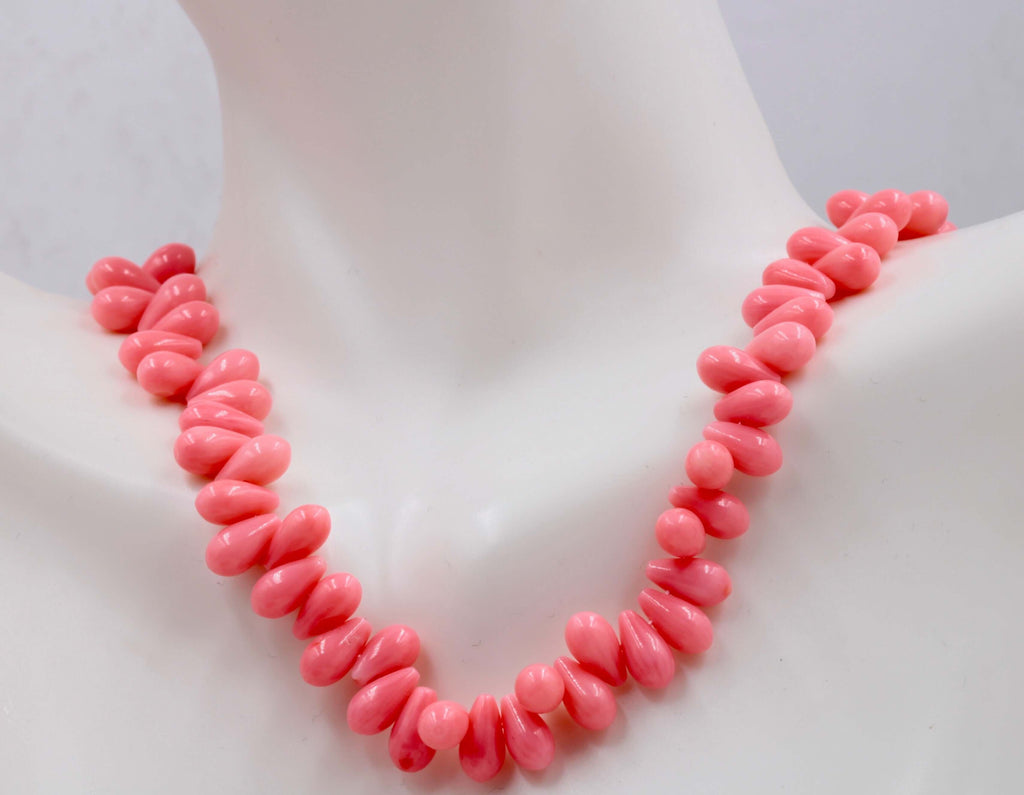 Pink Coral Beads: Vintage Inspiration for DIY Jewelry
