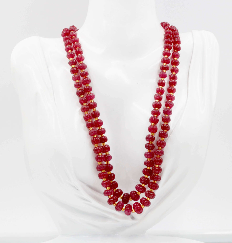 umpkin Quartz Gemstone Necklace: Chic Style