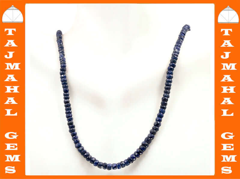 Blue Sapphire Necklace: Natural Gemstone Beauty