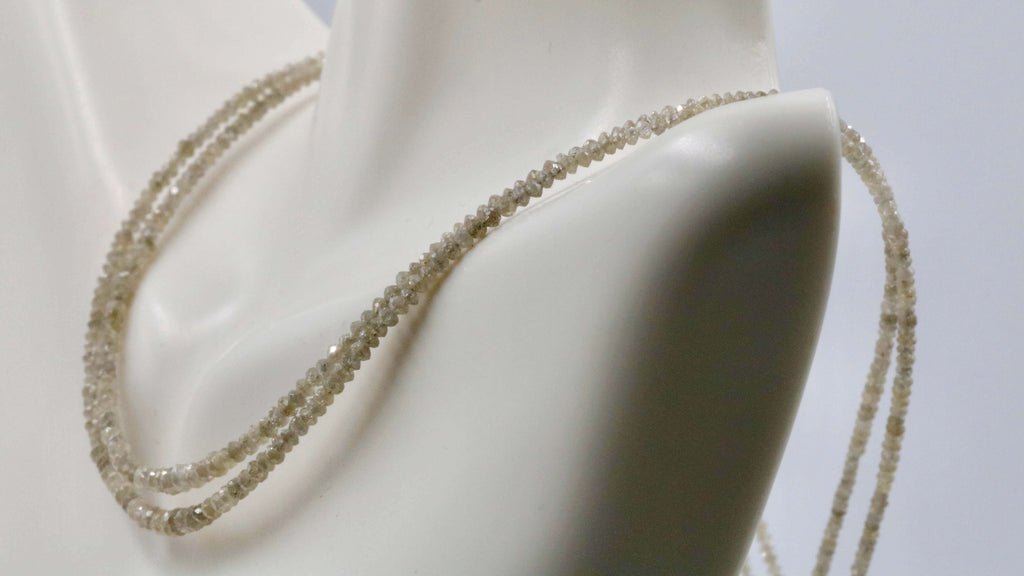 Diamond Strand: Natural Gemstone DIY Material