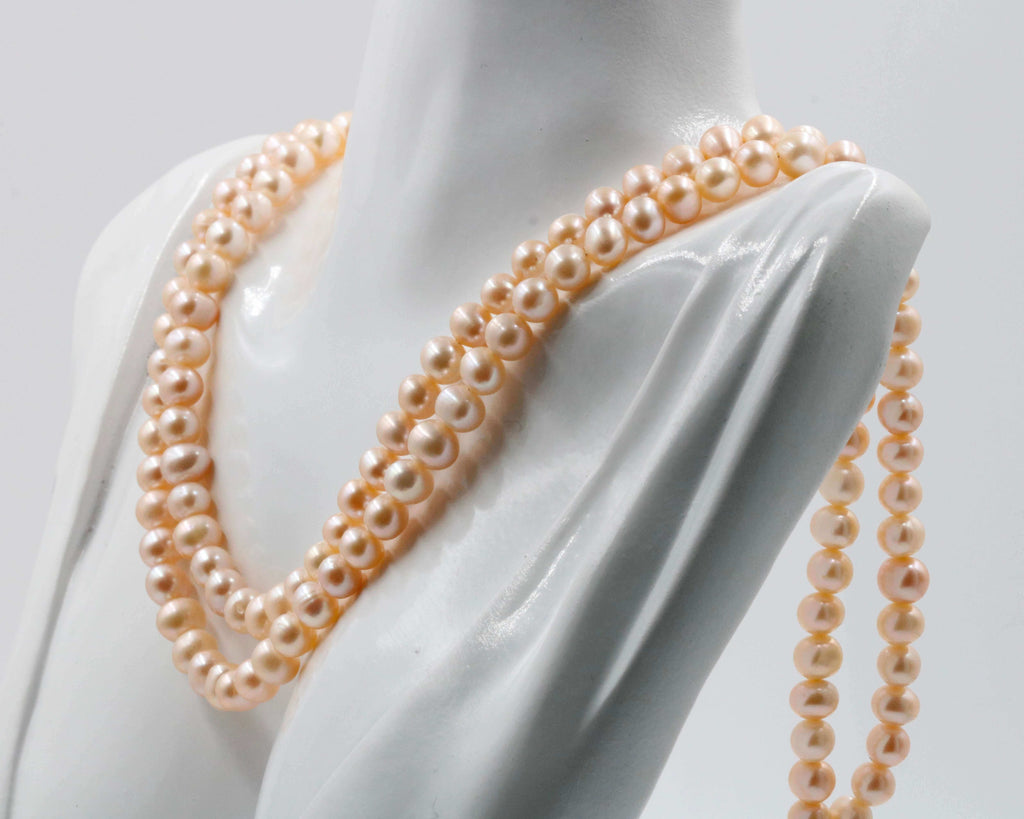Cultured Fresh Water Pearl Long Necklace