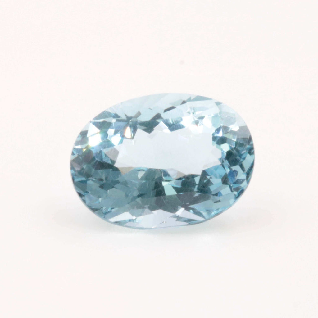 Aquamarine Faceted Gemstone: Perfect March Gift Idea