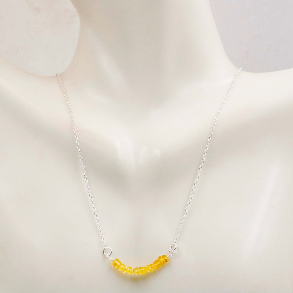 Dainty Healing Necklace: Sapphire, Ruby & Emerald Gemstones