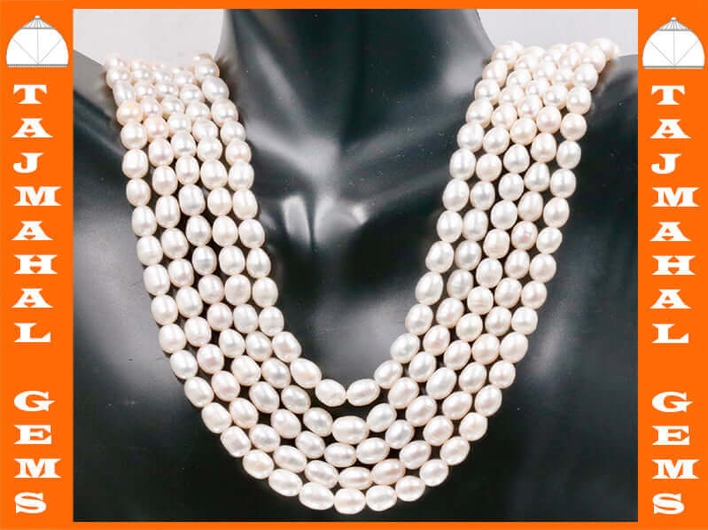 White Cultured Pearl Necklace