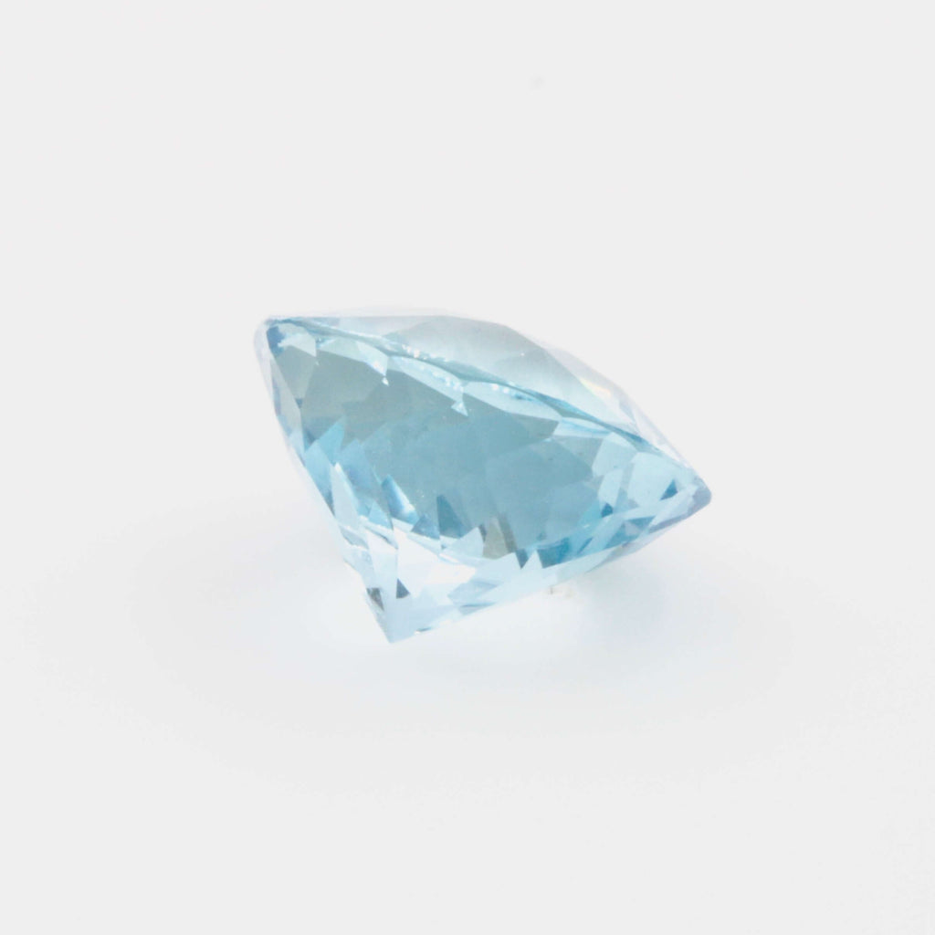 Natural Blue Aquamarine Faceted For Jewelry Designers