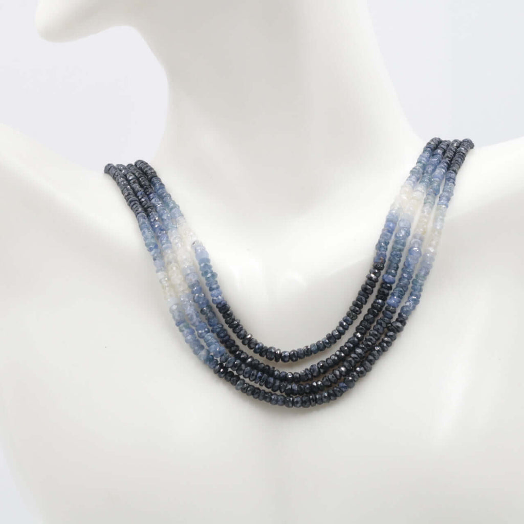 Layered Sapphire Necklace: September Birthstone Beauty