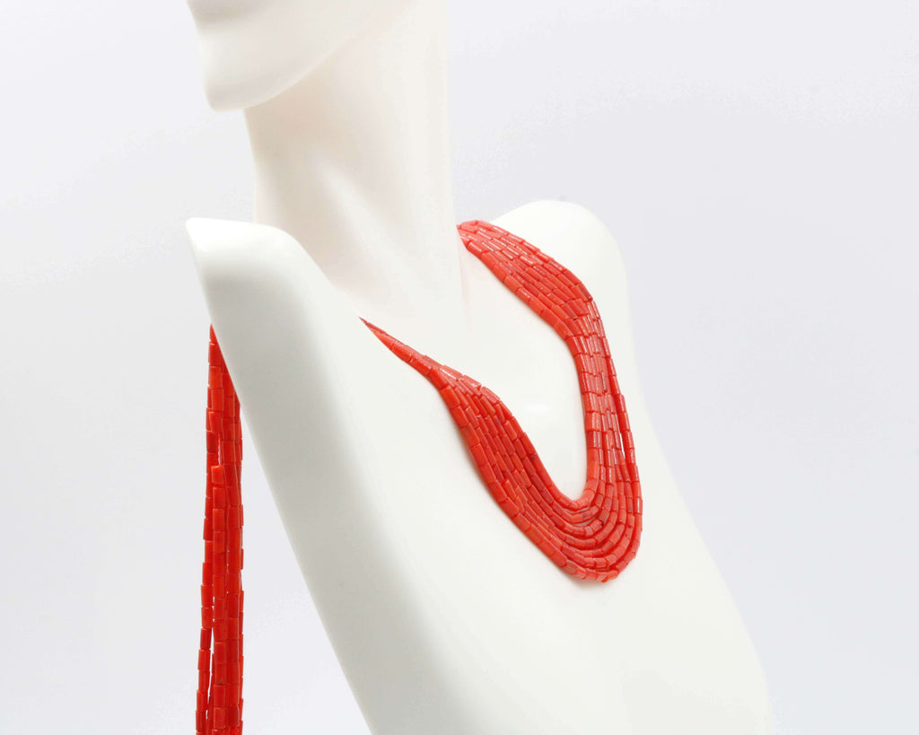 DIY Necklace Design Ideas: Red Coral Beads for Handmade Jewelry