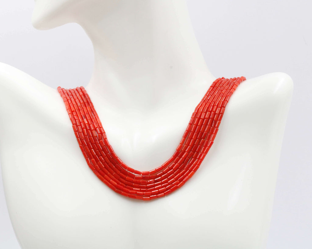 DIY Supplies: Handmade Jewelry with Red Coral Beads