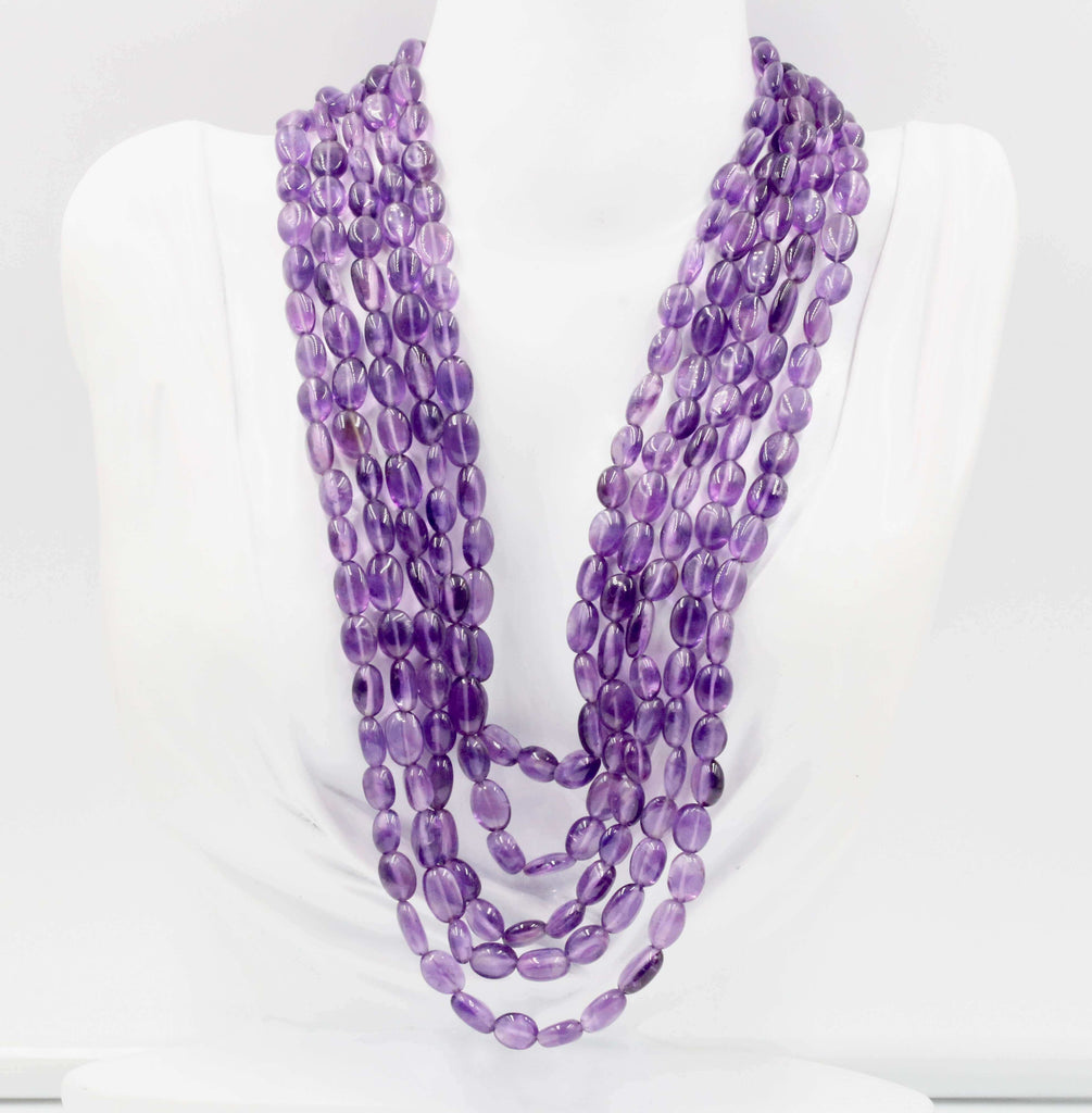 Celebrate February with Natural Amethyst Necklace