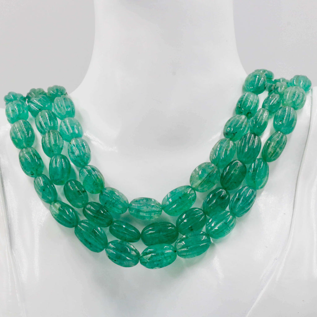 Emerald Quartz Gemstone Jewelry: Russian Charm