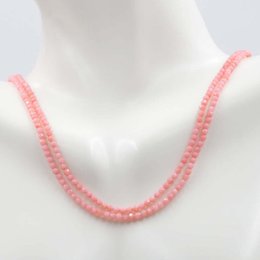 Natural Light Pink Coral for DIY Jewelry Making for Necklace