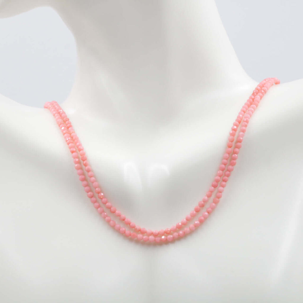 Natural Light Pink Coral for DIY Jewelry Making for Necklace