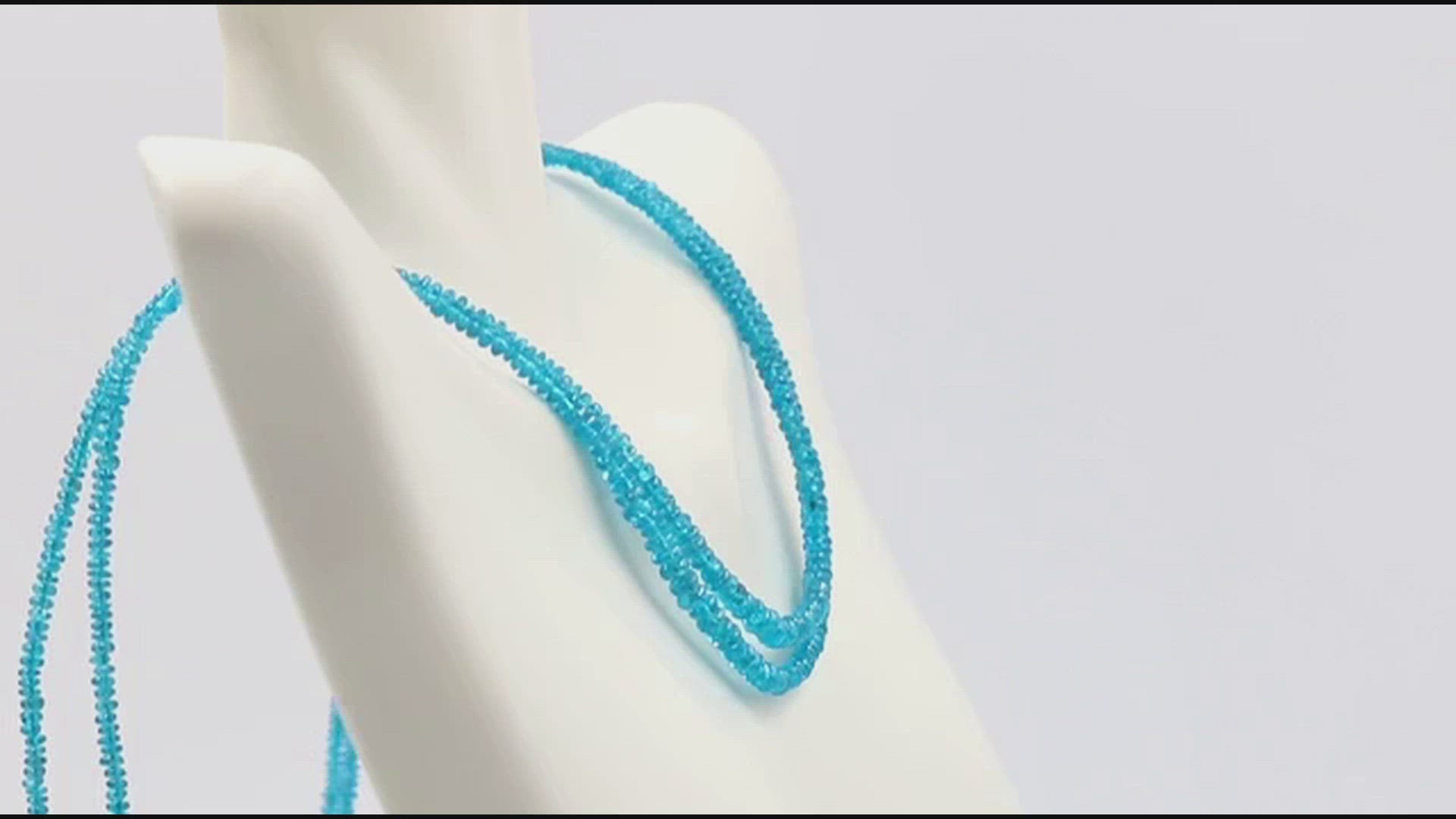 Natural Neon Apatite Bead Strands - Taj Mahal Gems