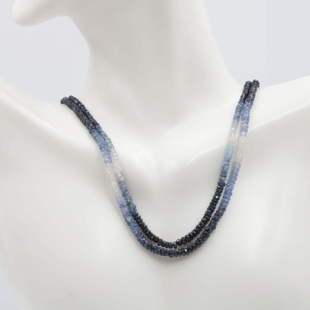 Sapphire Layering Necklace: September Birthstone Style